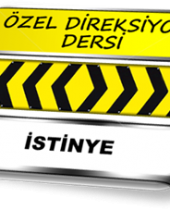 İstinye özel direksiyon dersi TSBM