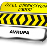 Özel direksiyon dersi Avrupa yakası TSBM