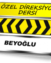 Özel direksiyon dersi Beyoğlu TSBM