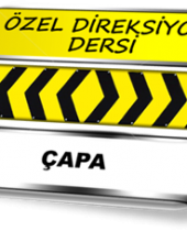 Çapa özel direksiyon dersi TSBM